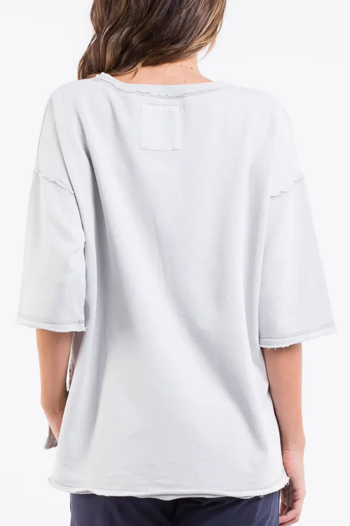 Adelaide Fundamental Pullover in Grey
