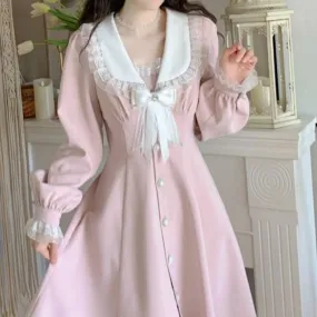 Antique Shop Date    Dress Kawaii Academia Y2K Cottagecore Coquette Fairycore Dollette Princesscore