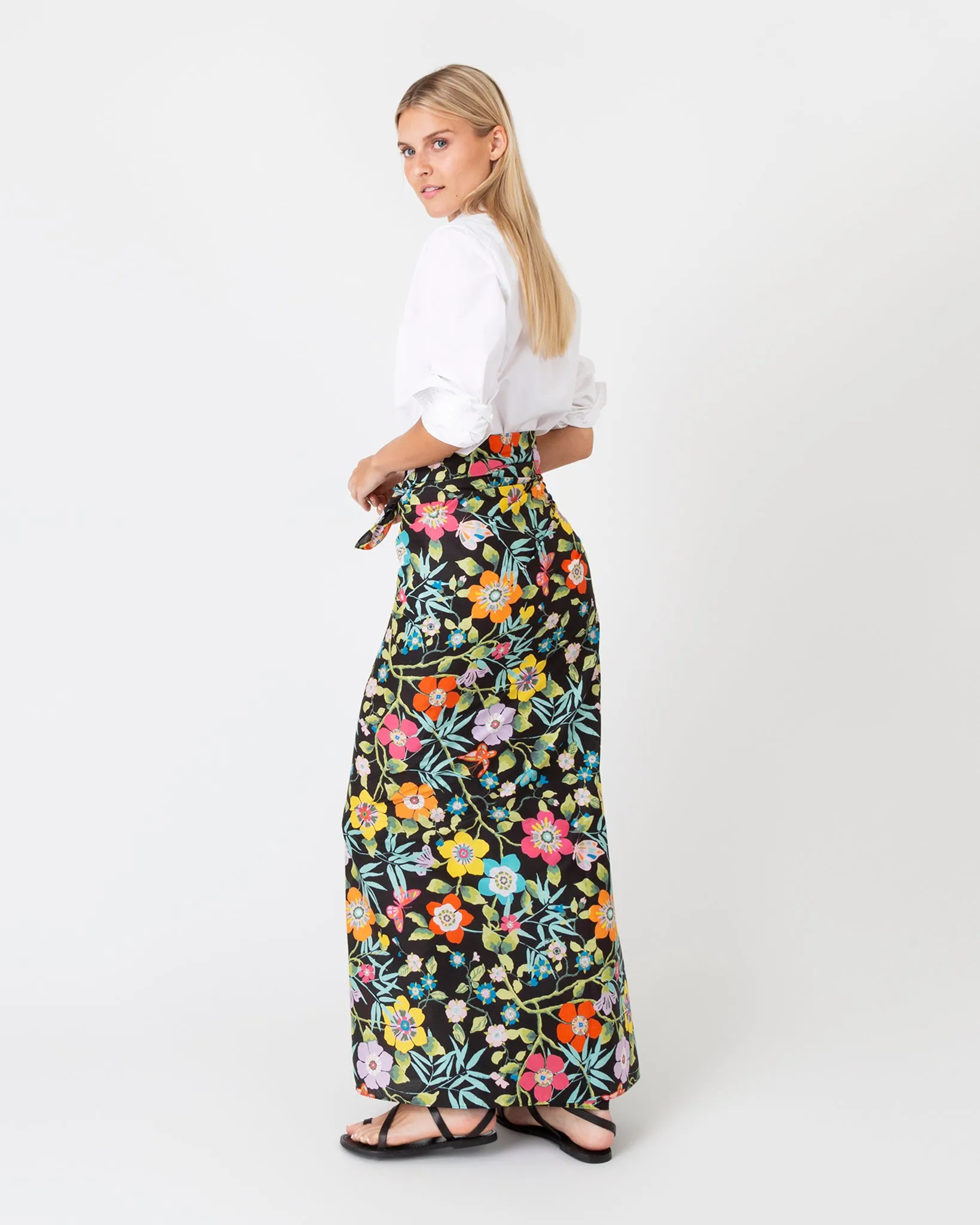 Ashley Pareo in Multi Pavilion Liberty Fabric