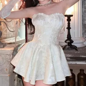 Awakened Beauty        Dress Kawaii Academia Y2K Cottagecore Coquette Fairycore Dollette Princesscore