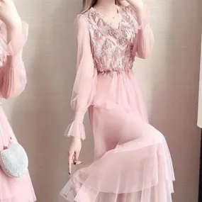 Dew    Dress Kawaii Academia Y2K Cottagecore Coquette Fairycore Dollette Princesscore