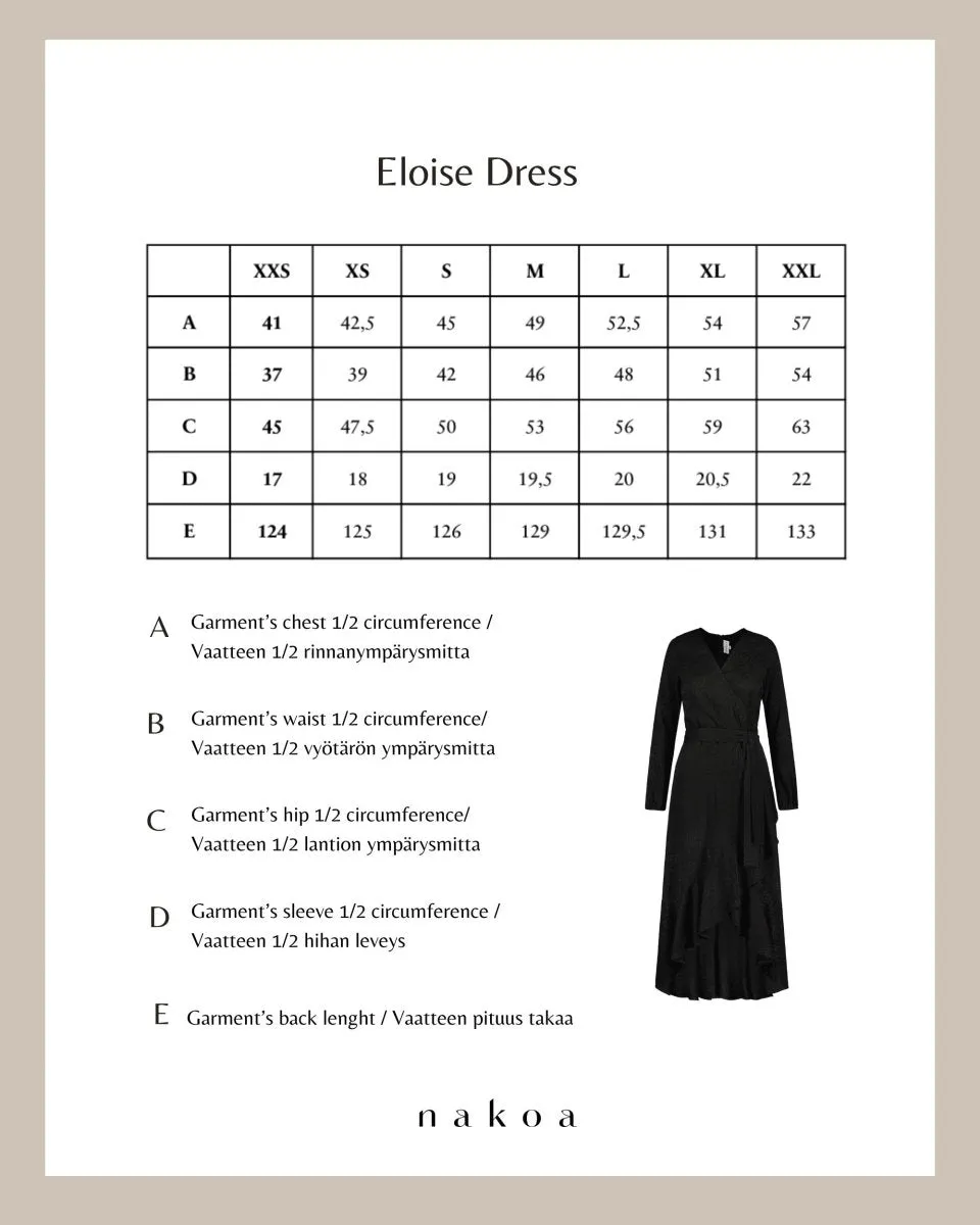 Eloise Dress Golden Leo