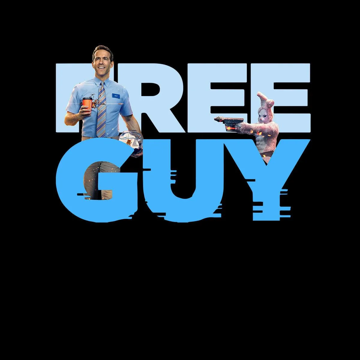 Free Guy Funny Movie Typographygraphy Unisex Tank Top
