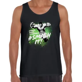 Incredible, Strong, Brave Hulk Smash it Unisex Tank Top