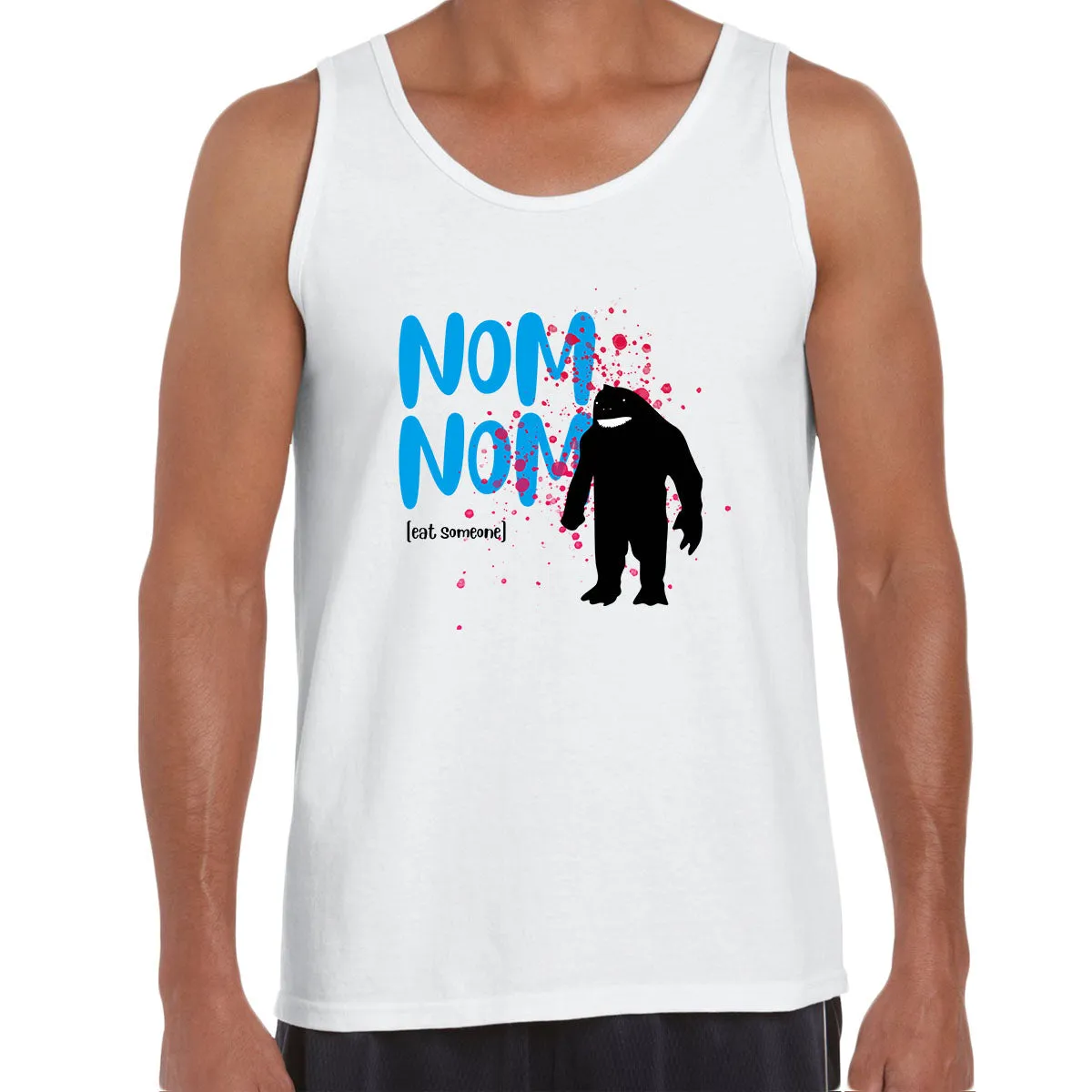 King Shark - Num-Num Eat Someone Funny Suicide Squad Movie Unisex Tank Top
