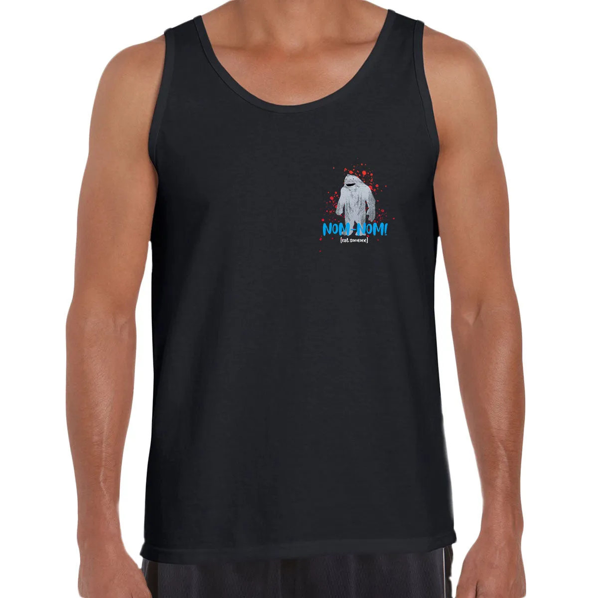 King Shark Pocket Size Num-Num Eat Someone Funny Suicide Squad Movie Unisex Tank Top