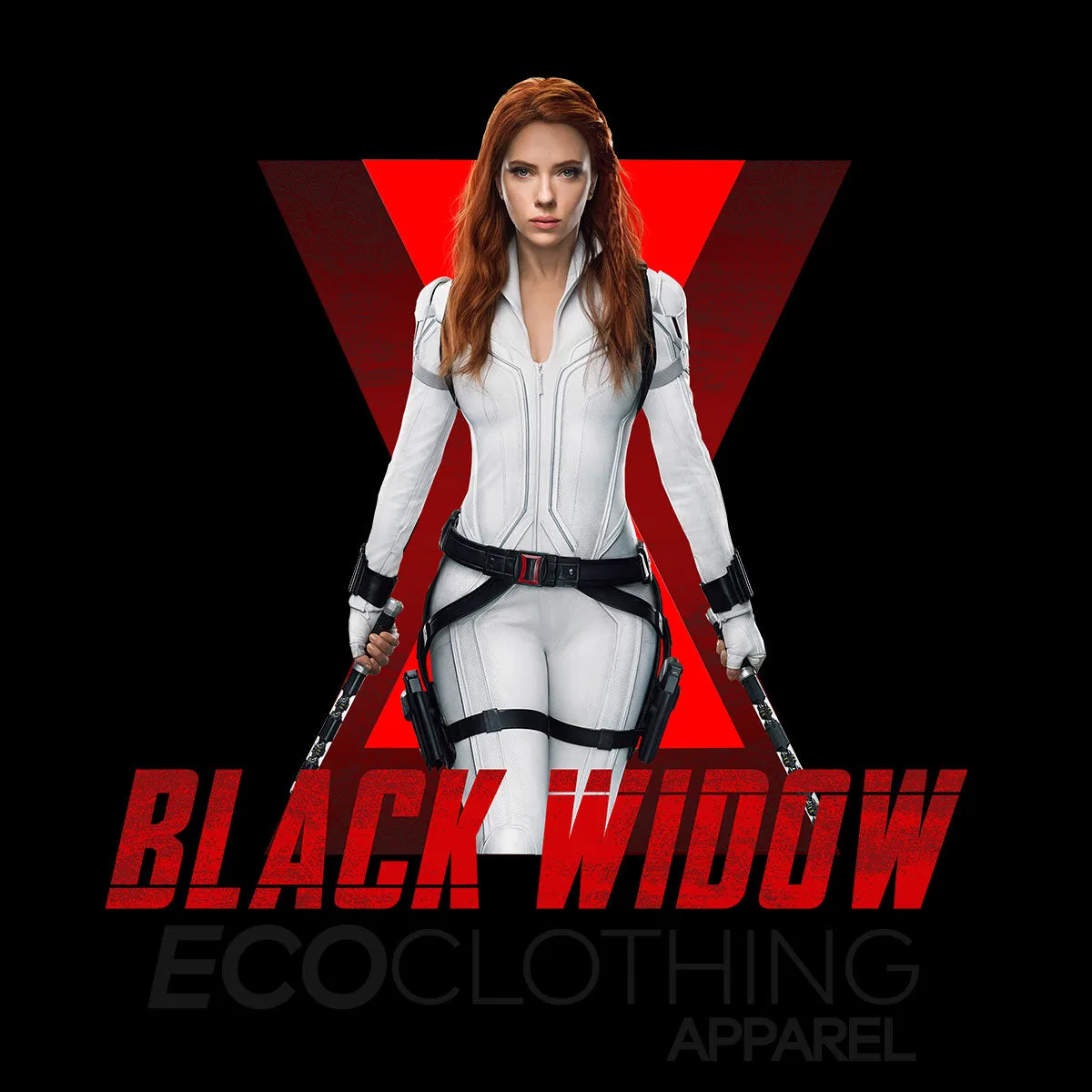 Marvel Studios Black Widow Scarlett Johansson Portrait Adult Gift Unisex Tank Top