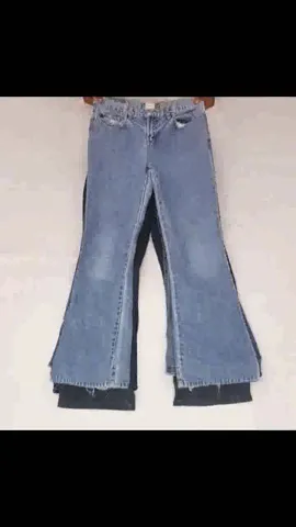 Nostalgia Flare Jeans: (S-368)