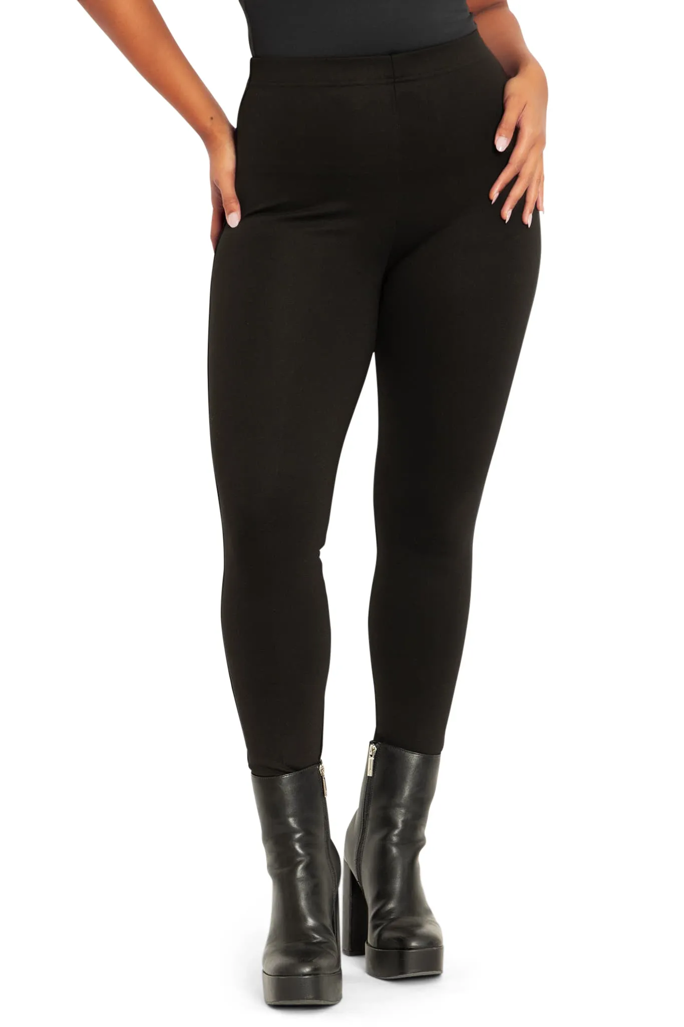 Push It Ponte High Waisted Leggings