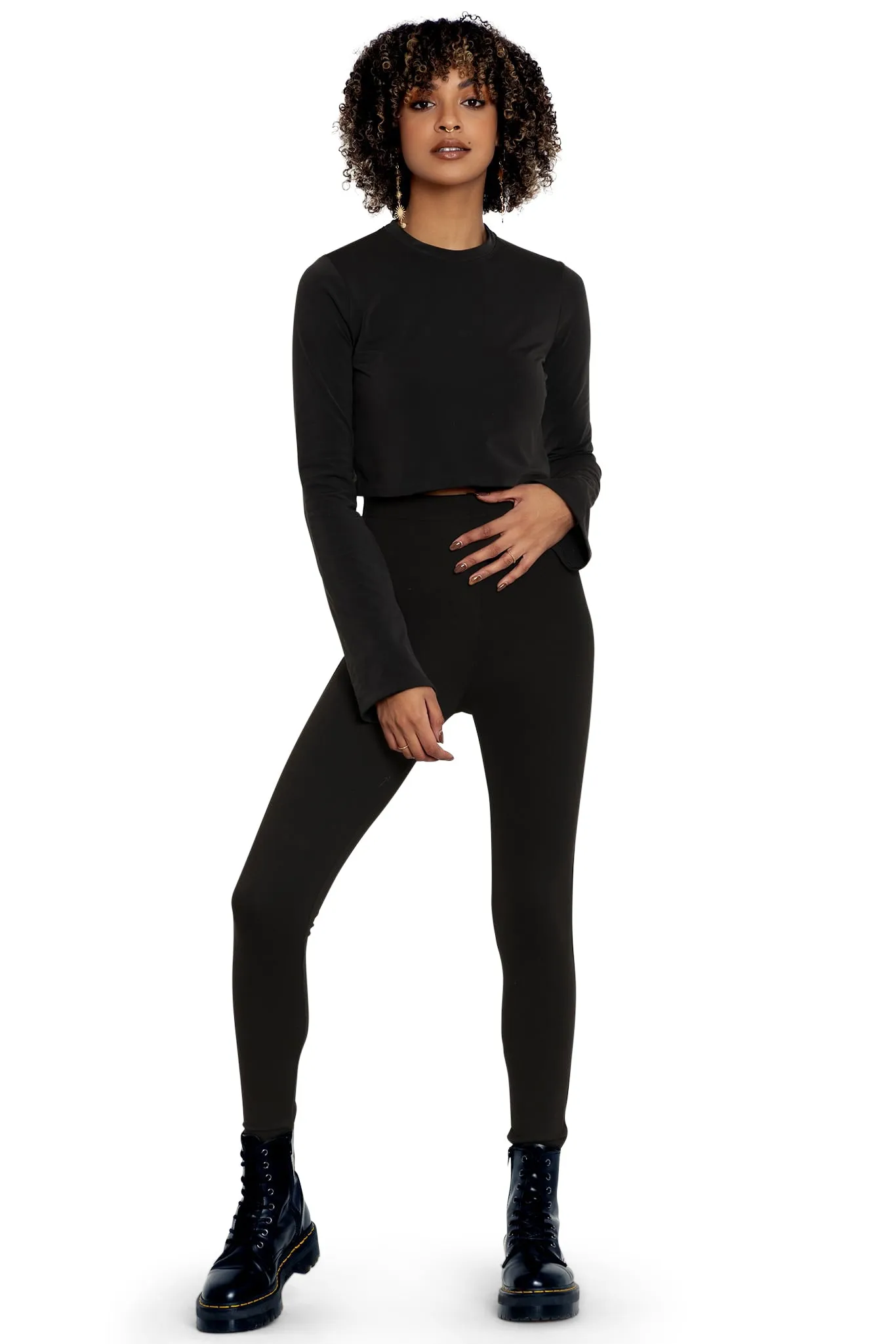 Push It Ponte High Waisted Leggings