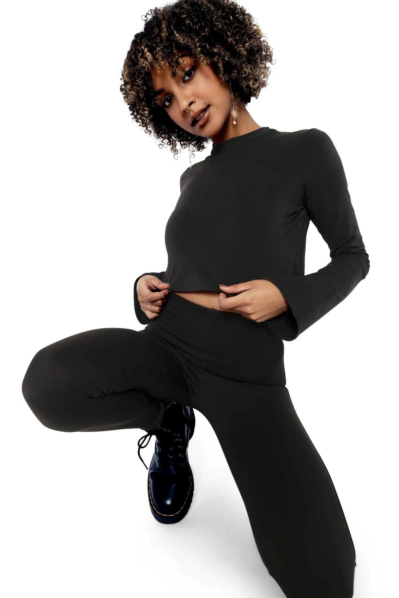 Push It Ponte High Waisted Leggings