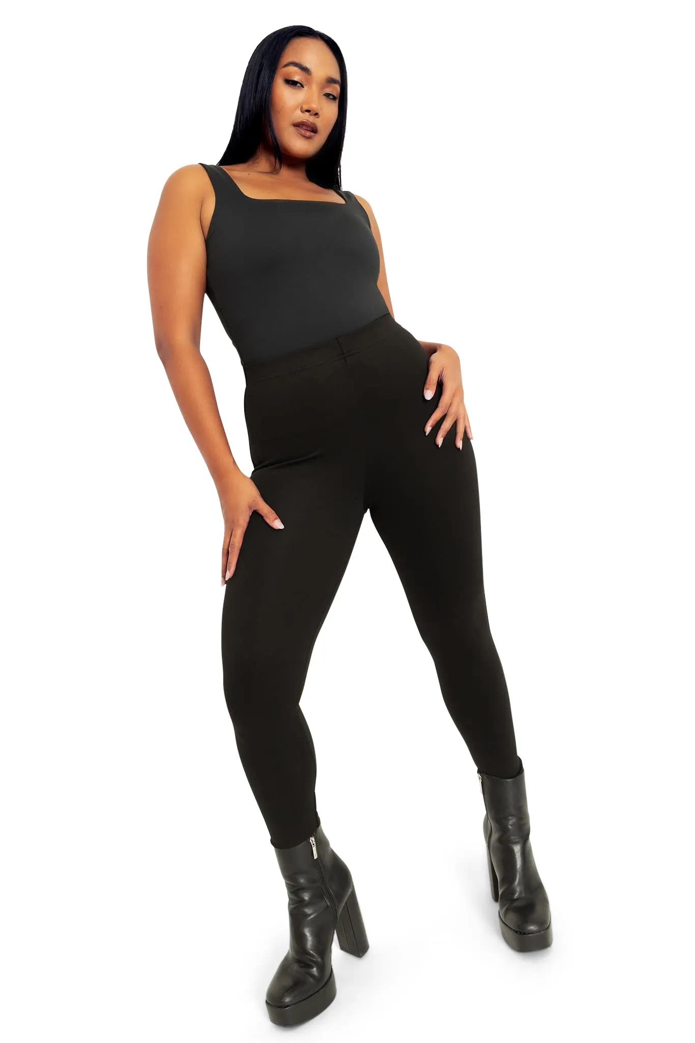 Push It Ponte High Waisted Leggings