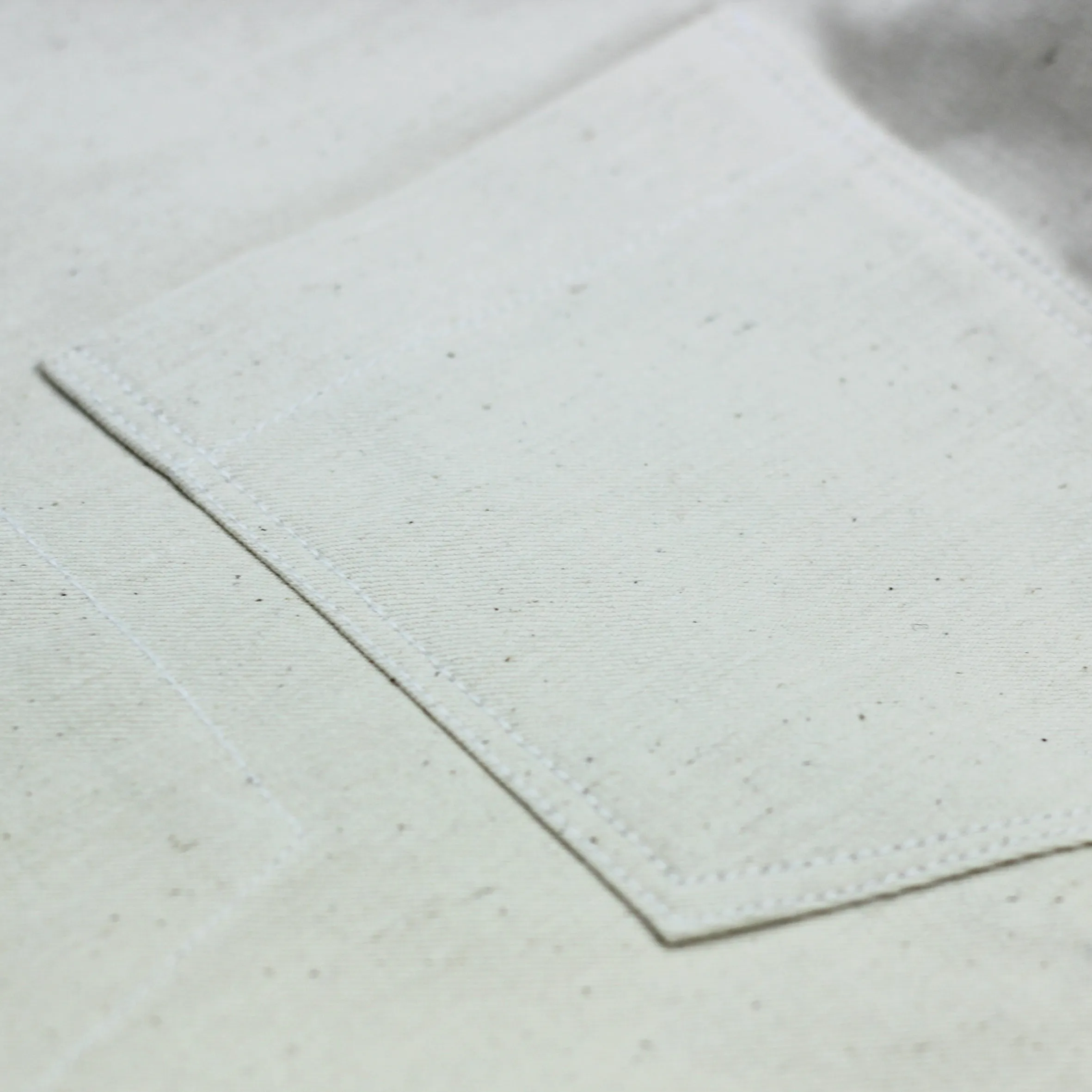 SMOCK: DD015 10OZ UNDYED RED LINE SELVEDGE