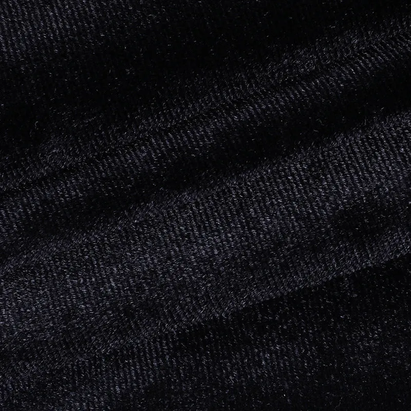 Splicing lace wide-legged velvet trousers dark hip-hop dance harem flared pants for girls