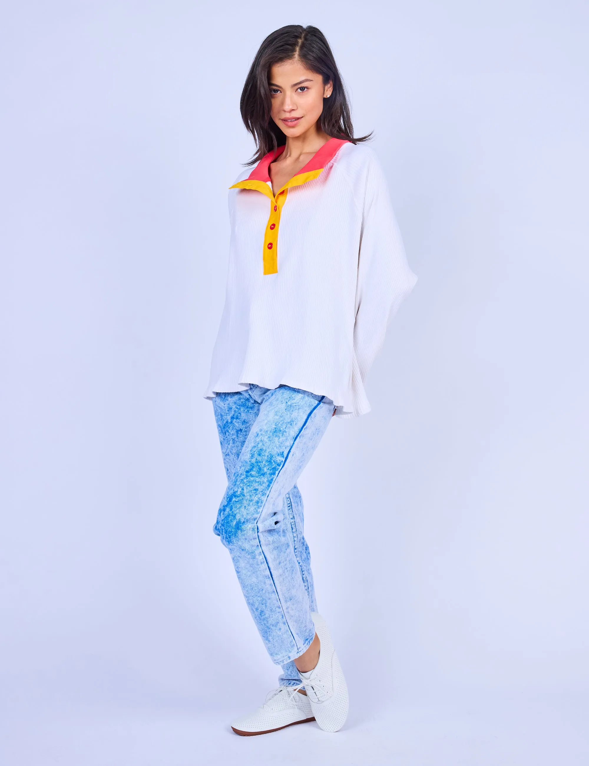Sugar Ripple Rib Pullover