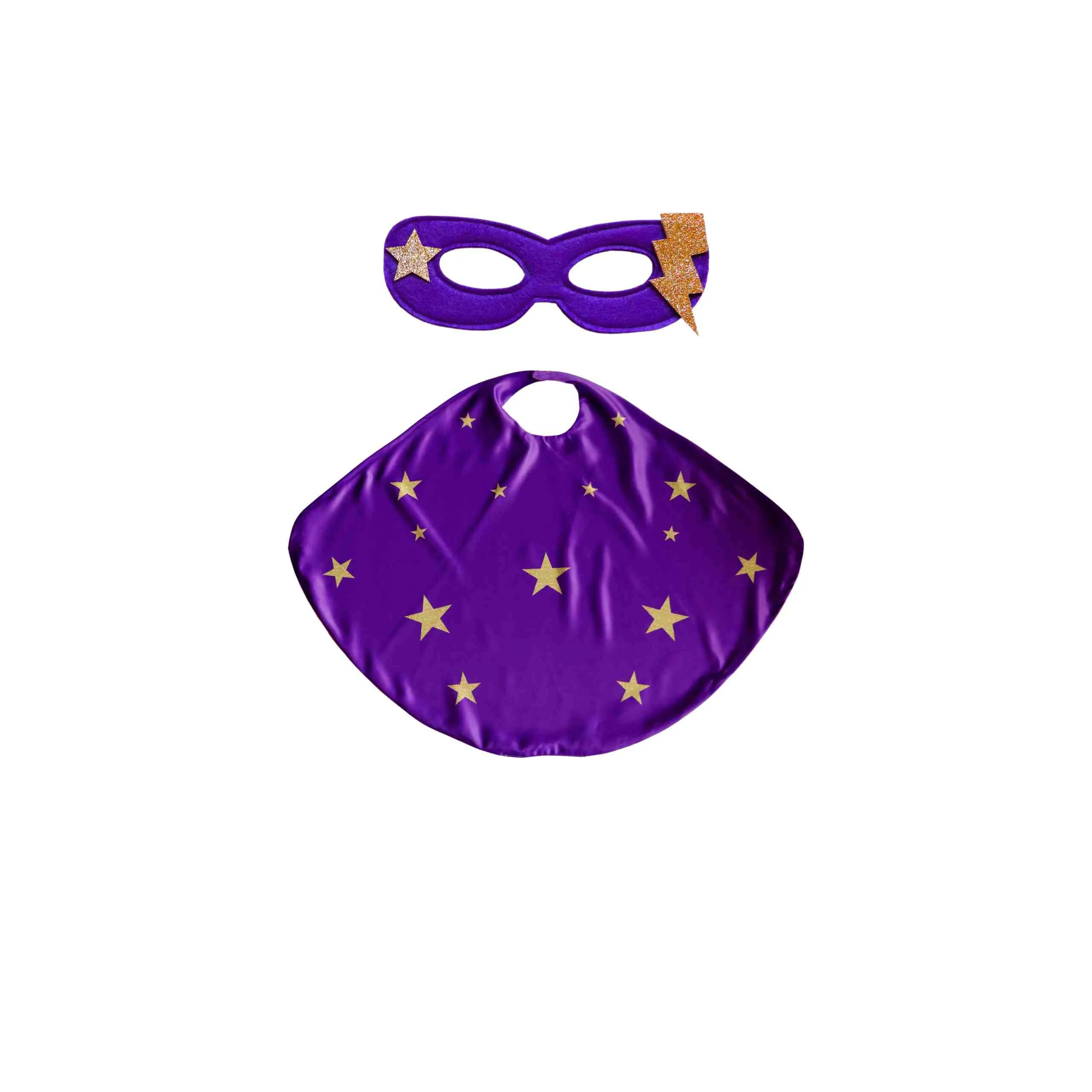 Superhero Star Power Cape Set, Purple