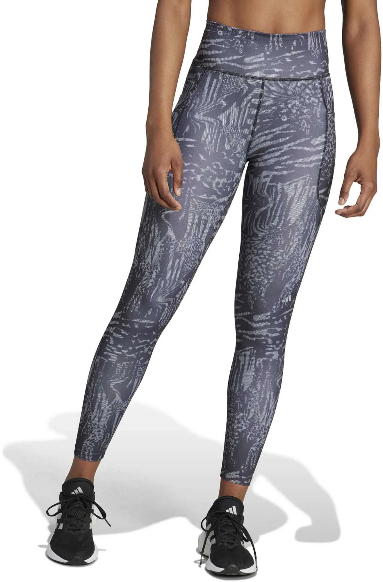 Women's Daily Run Icons Print 7/8 Leggings